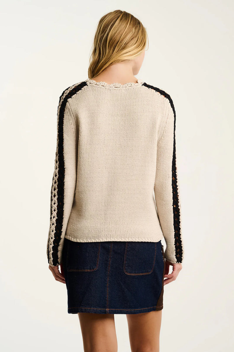 Shore Club Chickpea Sweater Lisa Todd Jilli Boutique cotton SALE