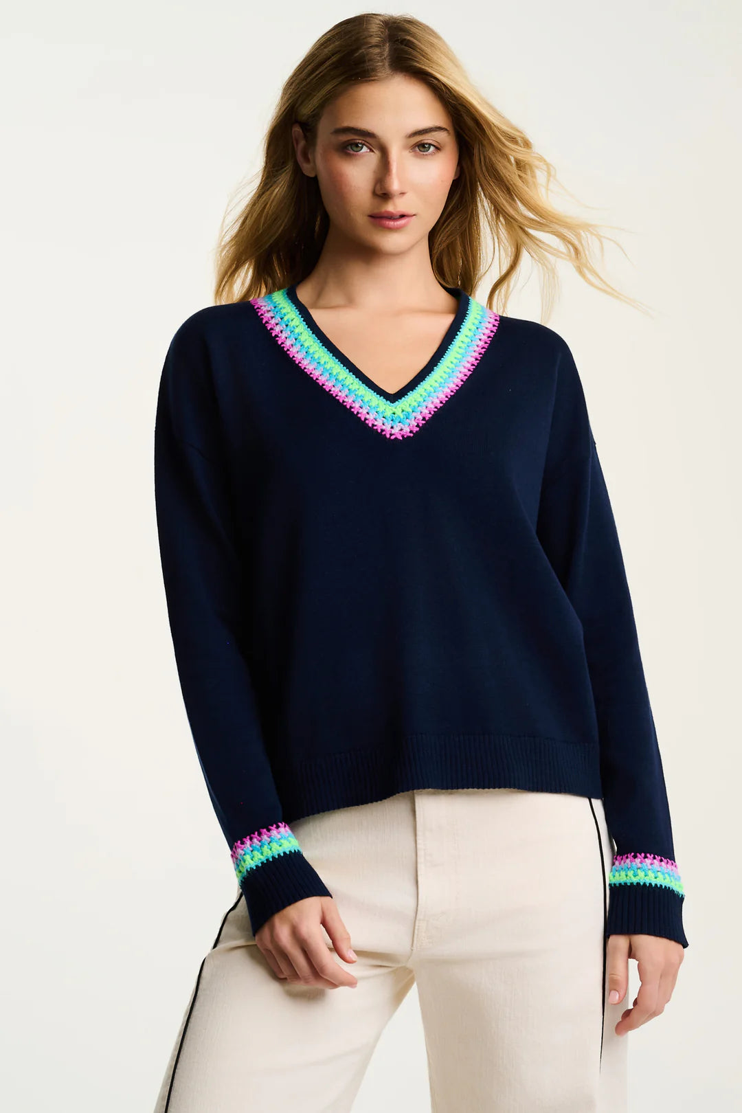 In The Mix Sweater Lisa Todd Jilli Boutique Cotton Spring