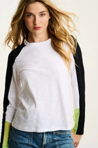 PLAYING GAMES TEE Whiteblack Lisa Todd Jilli Boutique Shirt Cotton