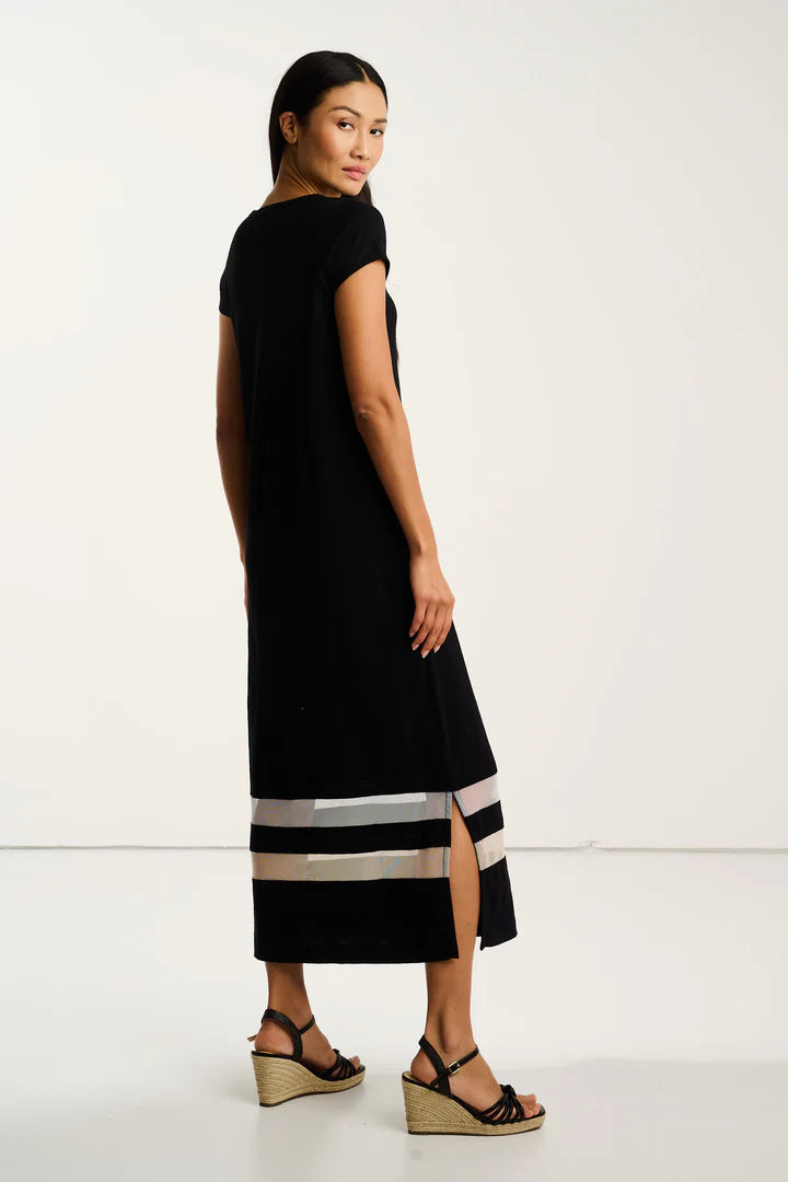THE MESHER DRESS Black Lisa Todd Jilli Boutique Atlanta