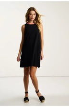 Lisa Todd Summer Swing Dress Black Jilli Boutique S26-TS356