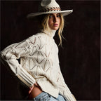 Lisa Todd The Standout Winter White Jilli Boutique Sweater knitwear