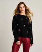 Lisa Todd Jilli Boutique Hit The Slopes Sweater Cashmere wool