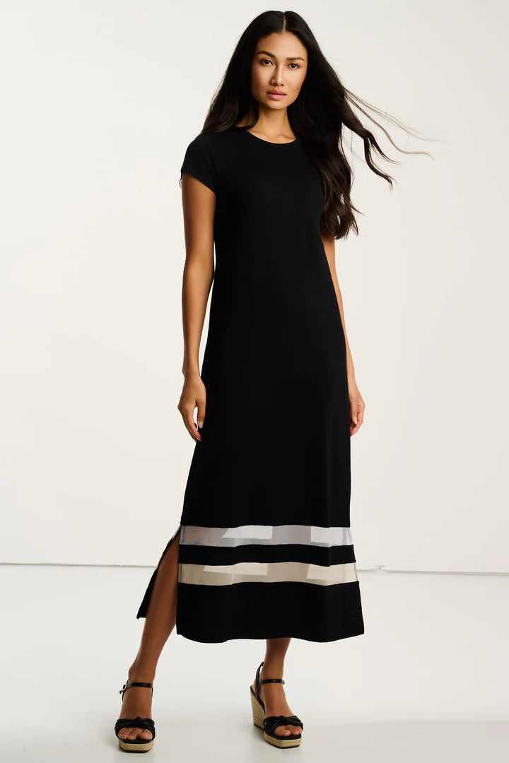 THE MESHER DRESS Black Lisa Todd Jilli Boutique