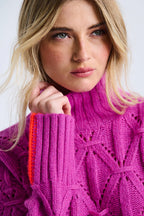 Lisa Todd Hot Orchid The Standout Jilli Boutique Sweater Sale