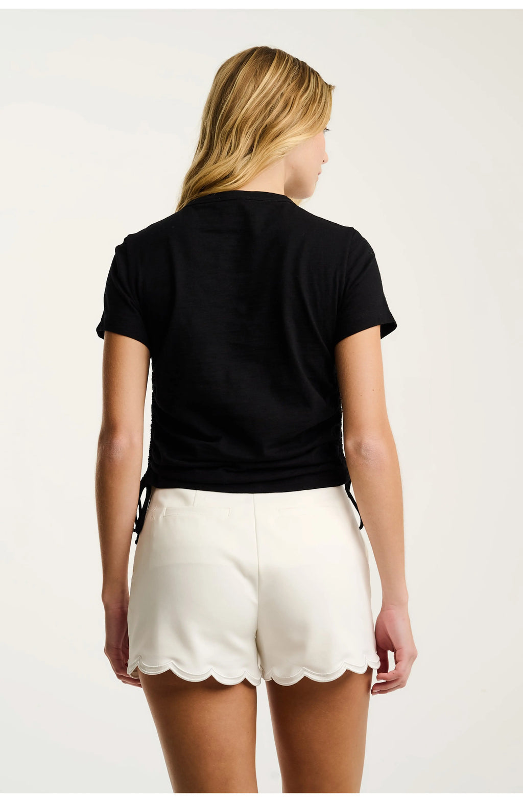 Tie One On Tee in Black Lisa Todd Jilli Boutique 