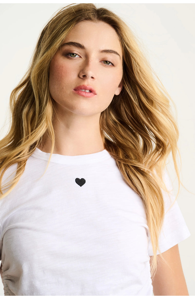 Lisa Todd Tie One On Tee White Jilli Boutique S26-TS356
