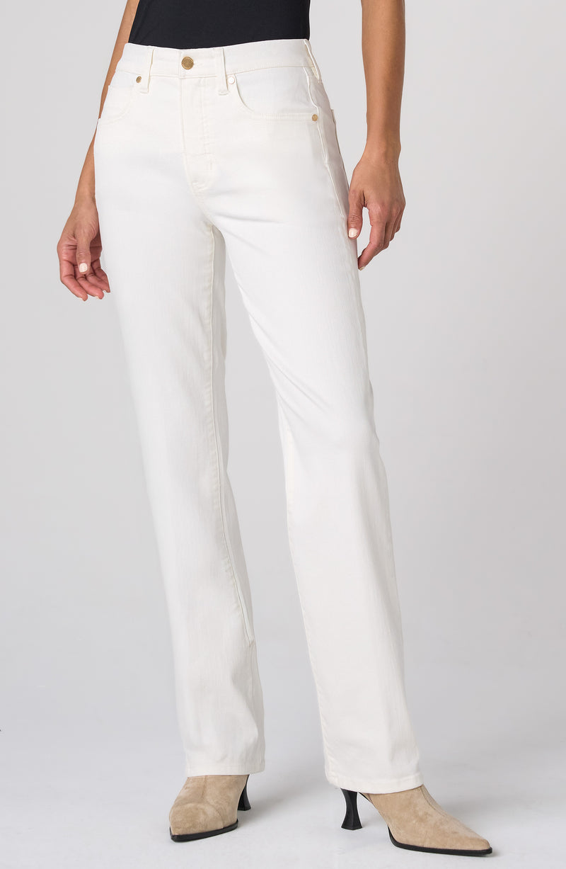 Kennedy Comfort Waist Straight Denim Jilli Boutique Porcelain 32" Liverpool