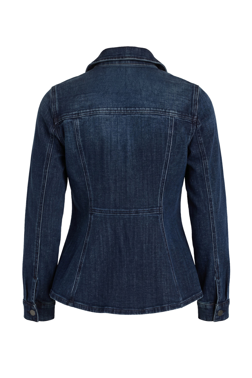 LM1C40CH4 Fit and Flare Trucker Jacket Liverpool Jilli Boutique