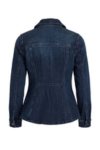 LM1C40CH4 Fit and Flare Trucker Jacket Liverpool Jilli Boutique