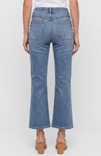 Liverpool hannah flare w/ patch pockets & studs Jilli Boutique studded jean Dunwoody