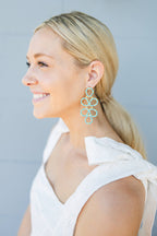 Enamel Bamboo Earring