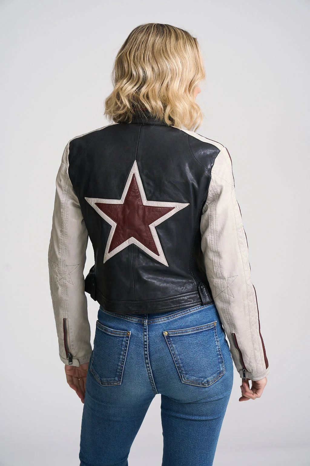 Isadora RF Leather Jacket Mauritius Jilli Boutique Star