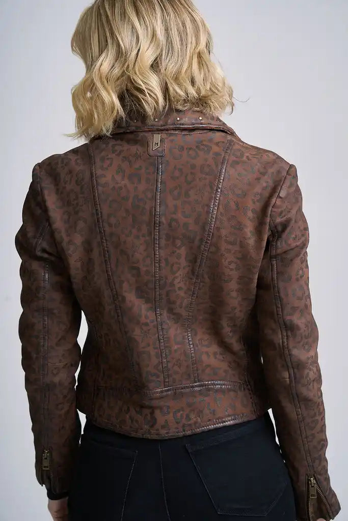 Nyxa RF Leather Jacket