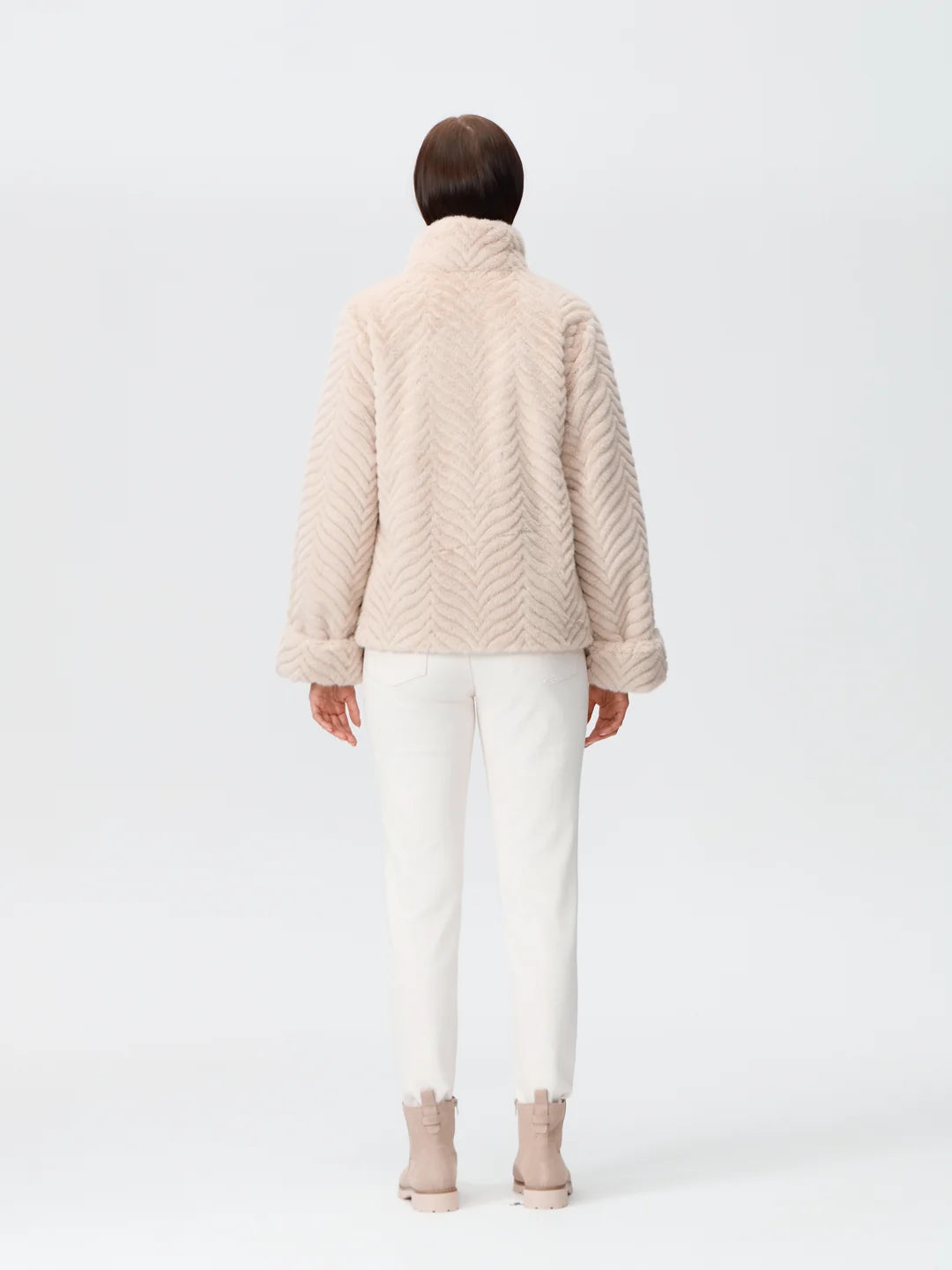 Nikki Jones Faux fur jacket Jilli Boutique 9008-614