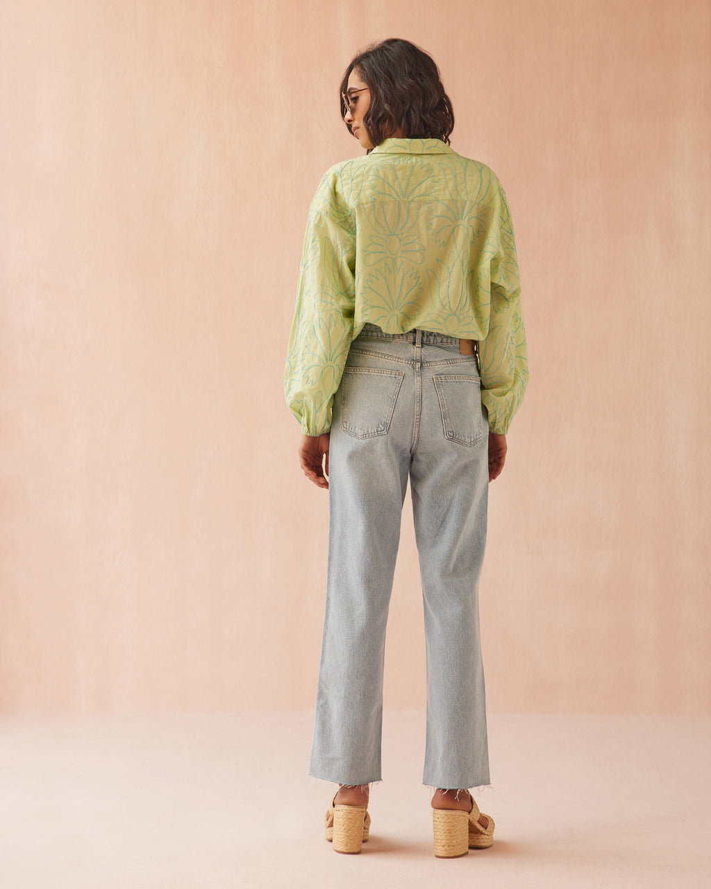 Omika Nero Blouse Jilli Boutique Top Laila Agave For Less