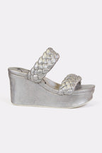 OTBT - FLUENT in SILVER Wedge Sandals