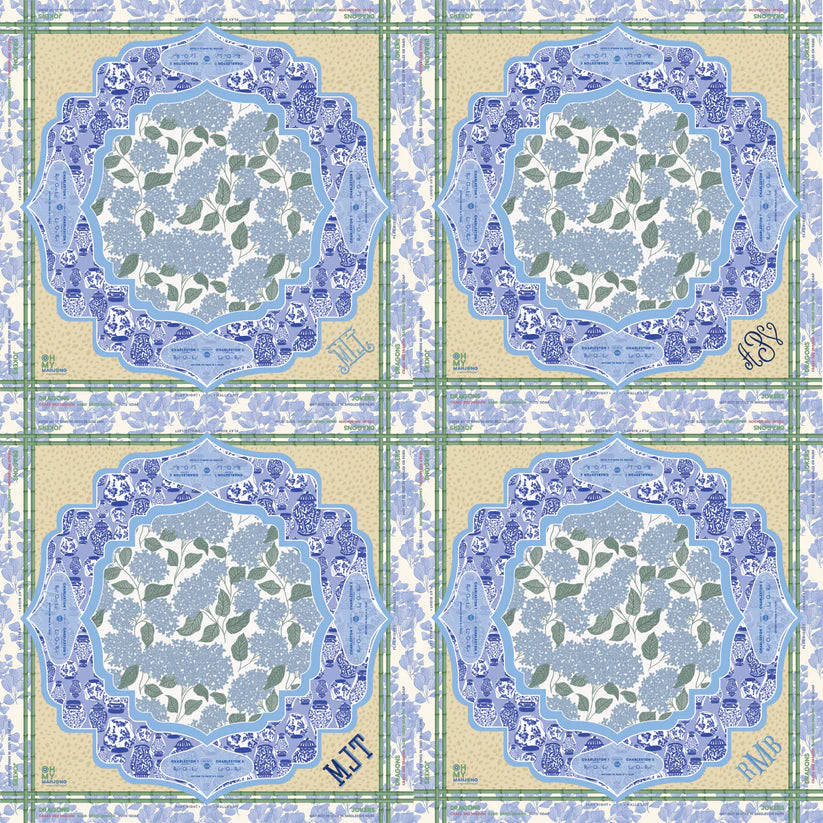 Luna Mahjong Mat in Tube