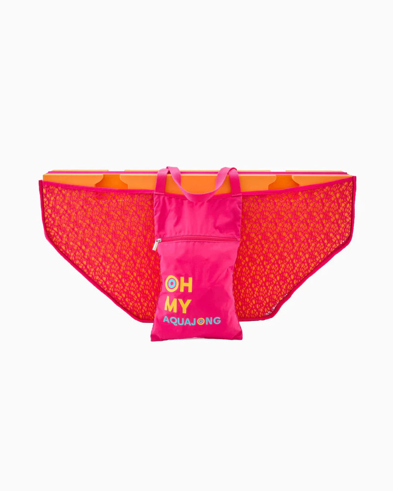 Pink Aqua Jong Pool Mat
