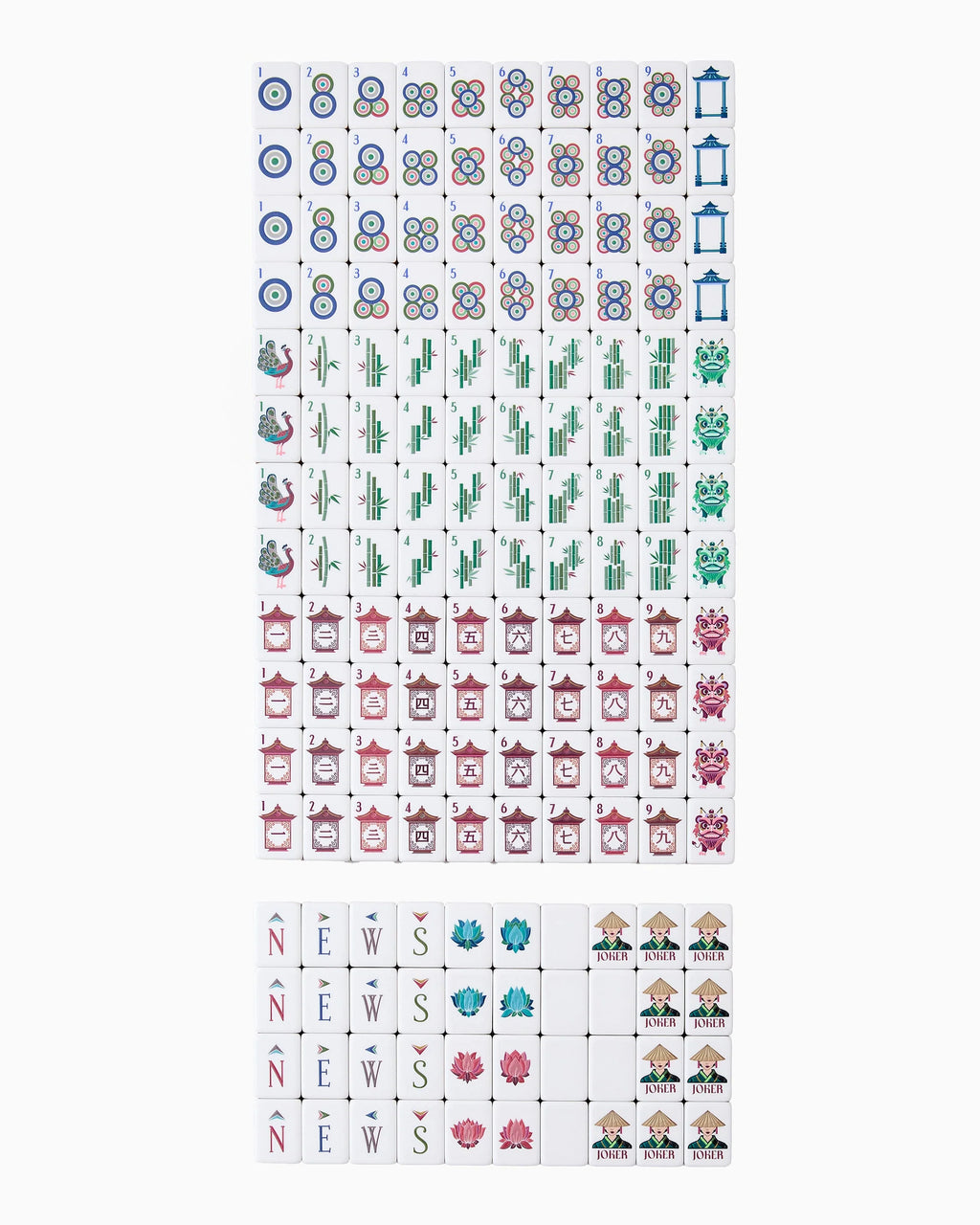 Drake Mahjong Tiles
