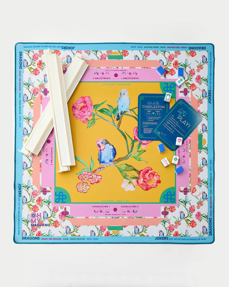 Spring Fling Mahjong Mat in Tube