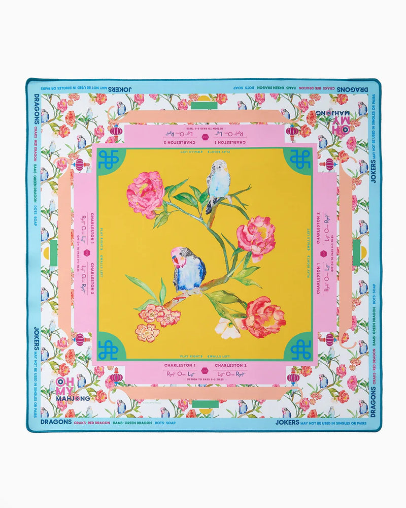 Spring Fling Mahjong Mat in Tube