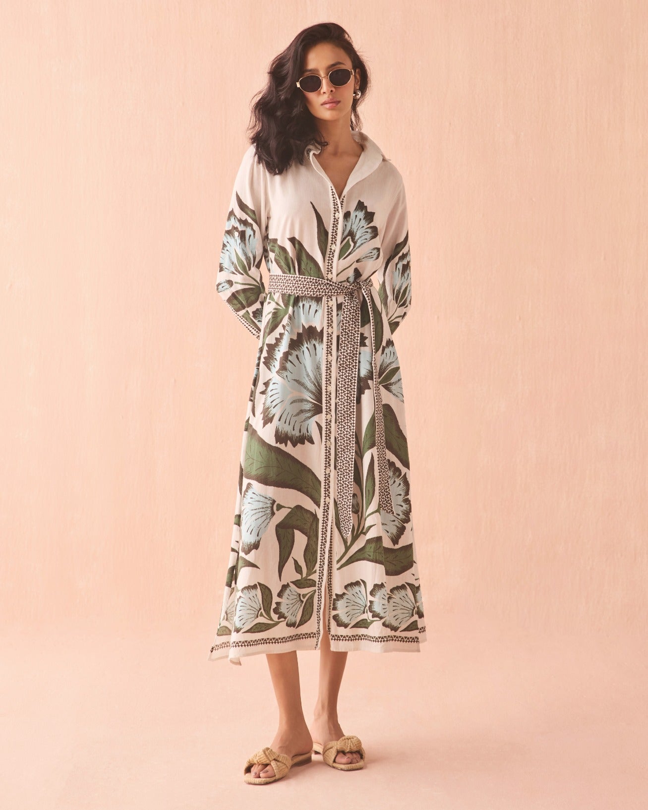 Emma Maxi in Adelaide Shisho by Omika – Jilli Boutique