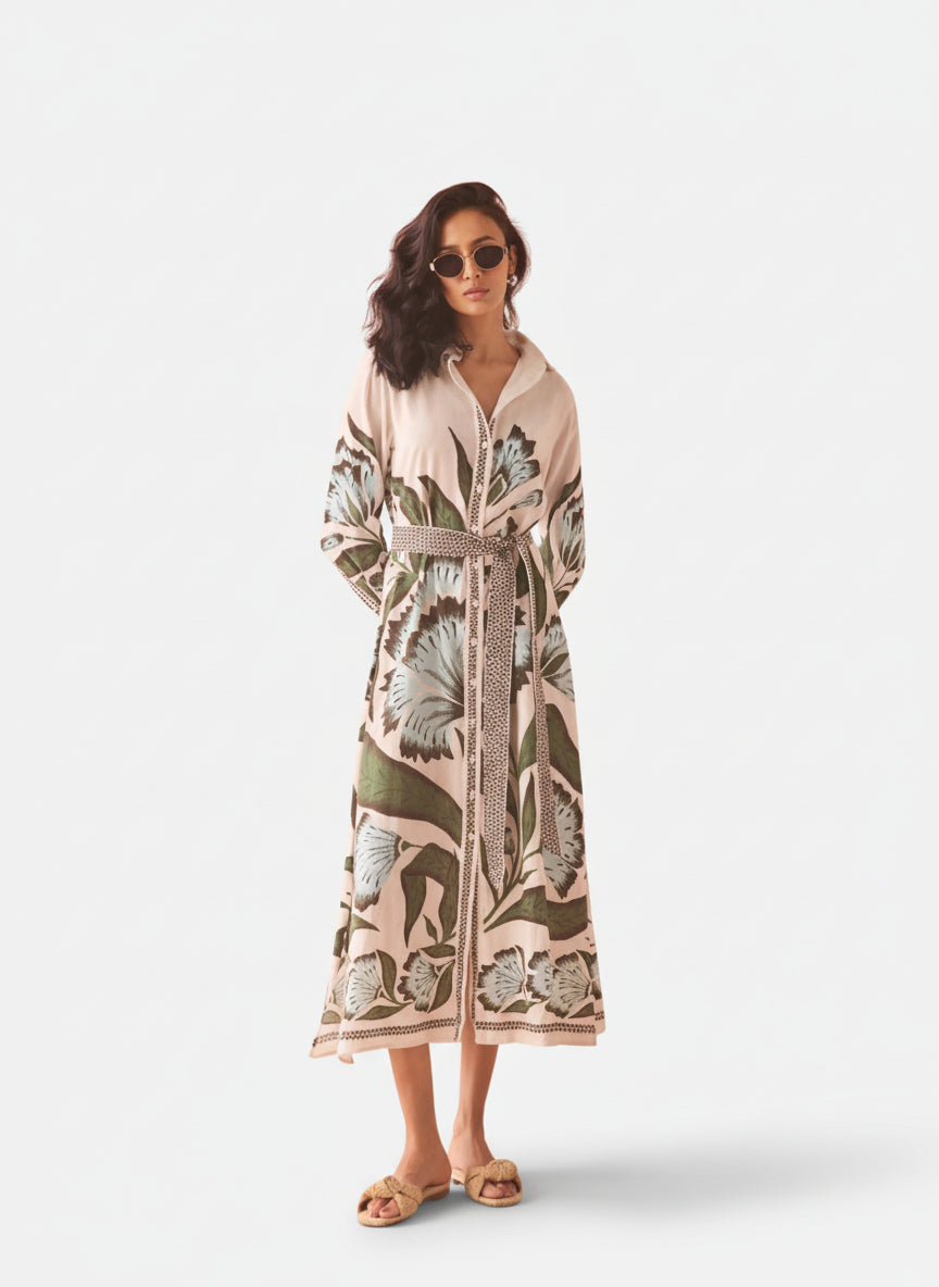 Emma Maxi in Adelaide Shisho by Omika