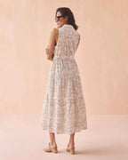 Emeline Maxi in Uma Coconut by Omika Jilli Boutique Atlanta