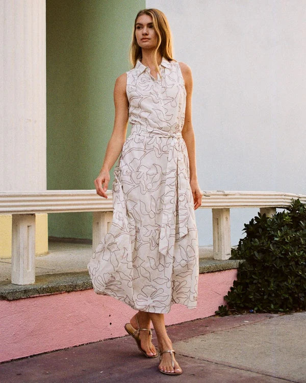Emeline Maxi in Uma Coconut by Omika Jilli Boutique