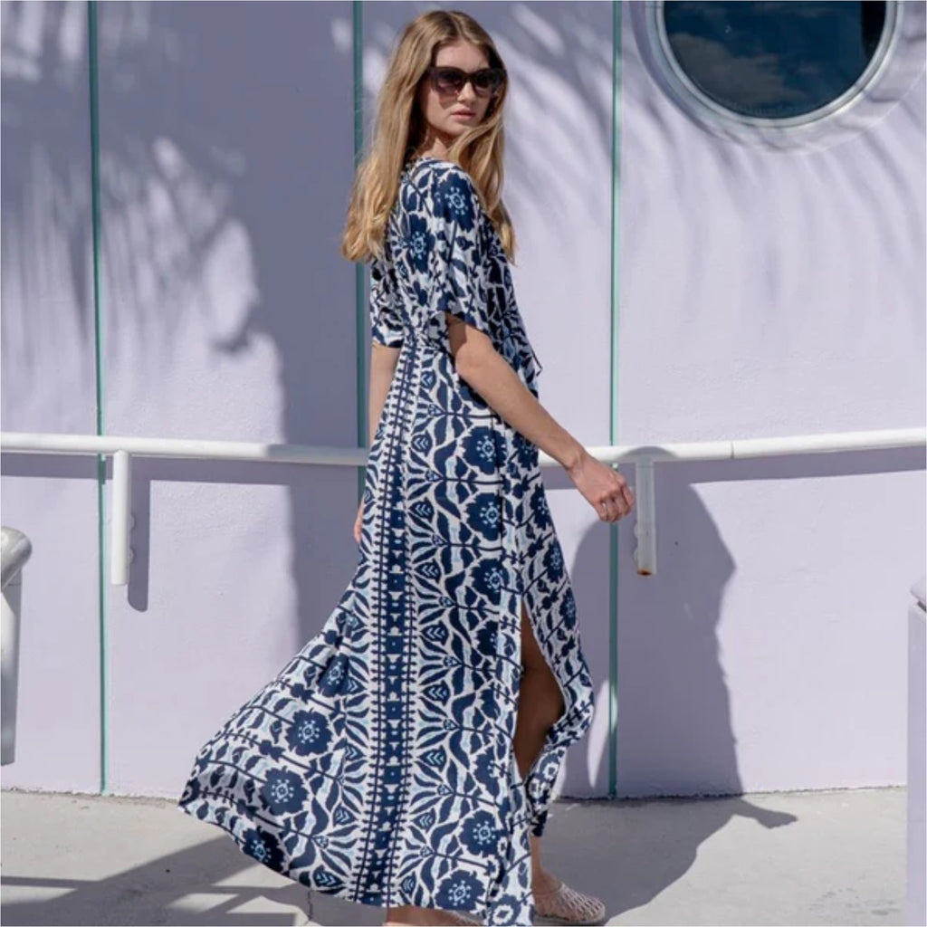 Pia Caftan in Zadie Montego by Omika Jilli Boutique Atlanta