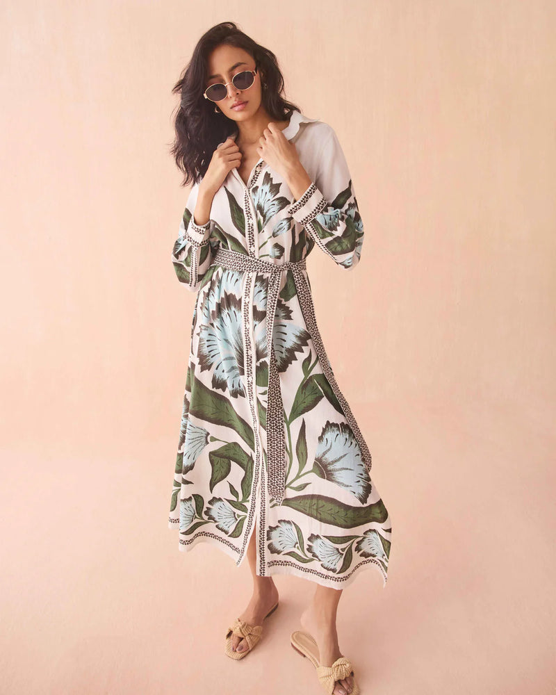 Emma Maxi in Adelaide Shisho by Omika