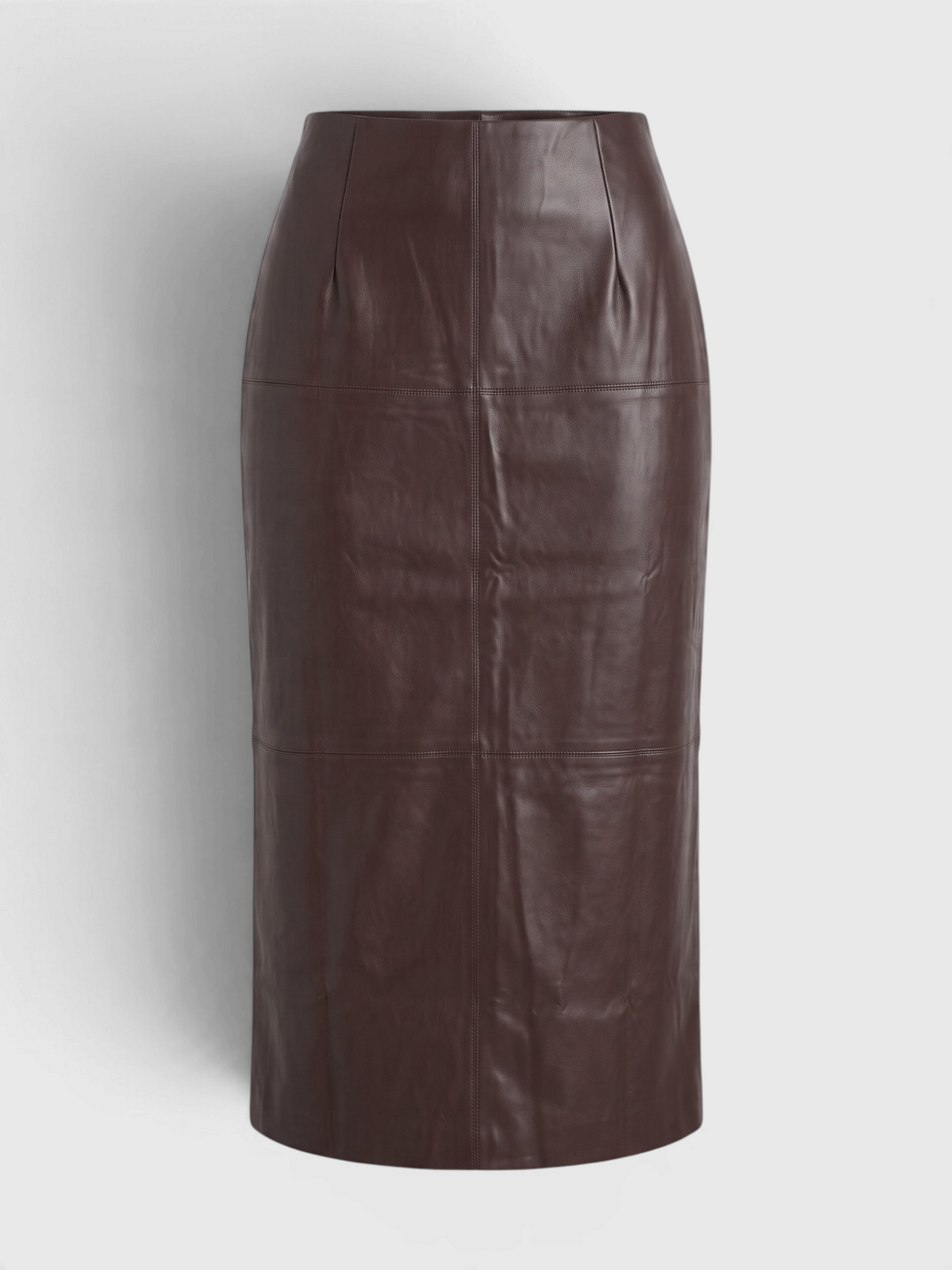 Tyler Boe Phoebe Punched Vegan Leather Skirt Jilli Boutique