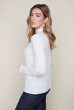 Cream Cable Knit Sweater