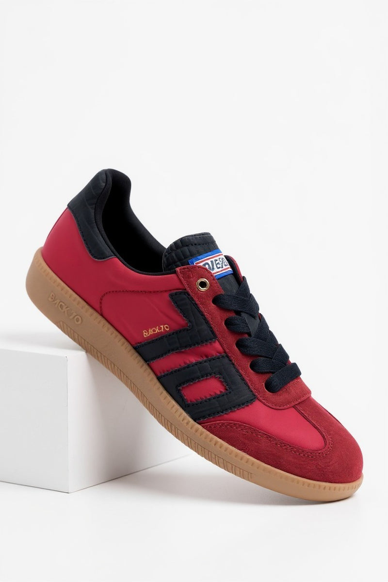 Red GHOST Back 70 shoe with black 