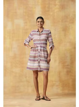 Deauville Cotton Dress Ro's Garden Jilli Boutique