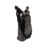 Quilted Water Bottle Bag - metallic bronze ahdorned