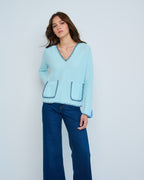 BEACH LOVER by Lisa Todd in Aqua Jilli Boutique