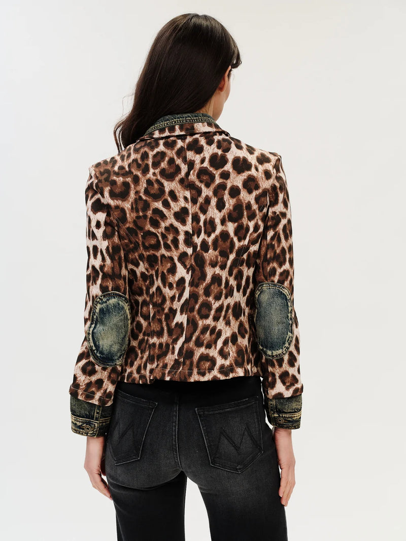 Clarissa Blazer in Vintage Leopard