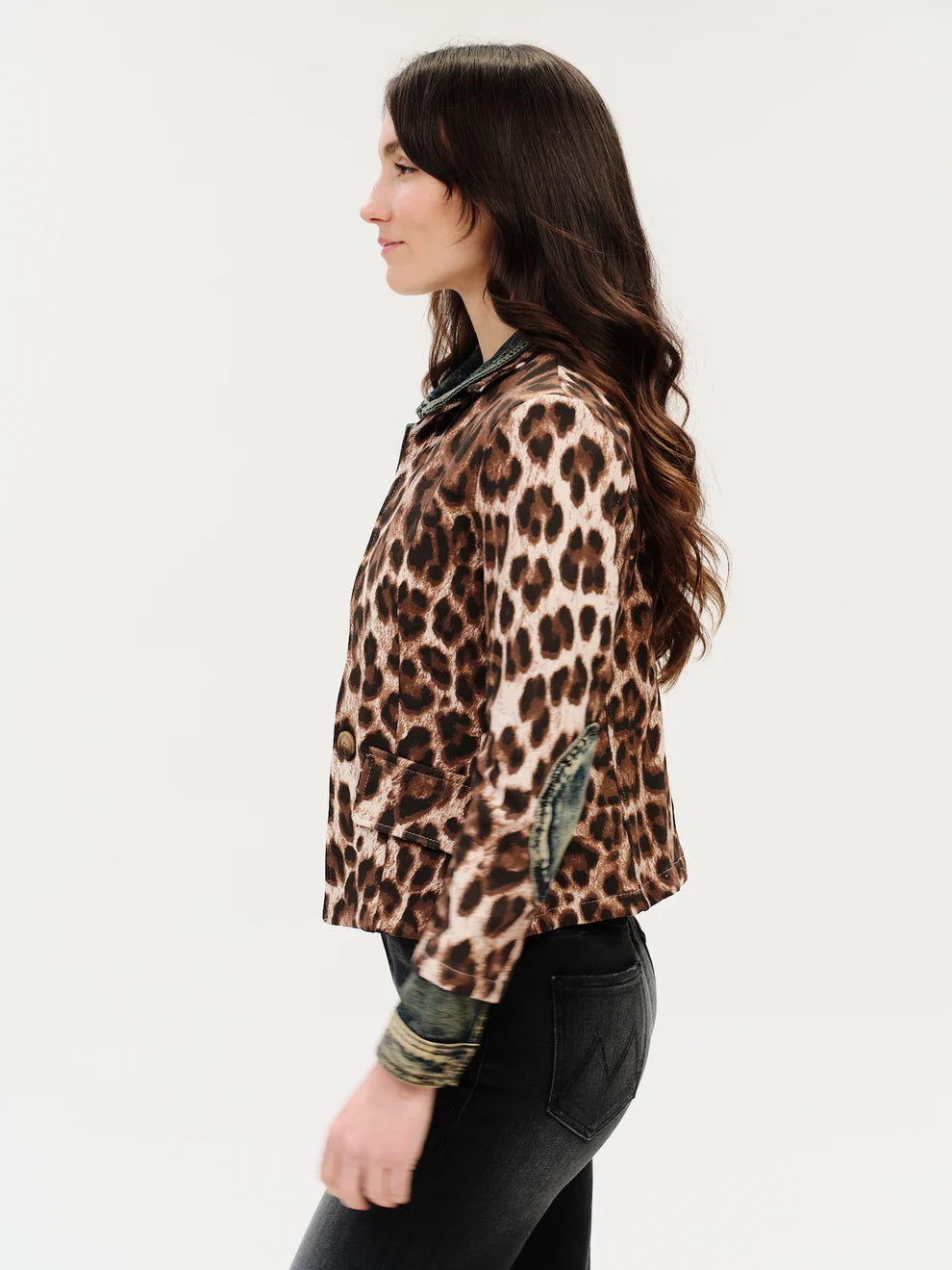Clarissa Blazer in Vintage Leopard