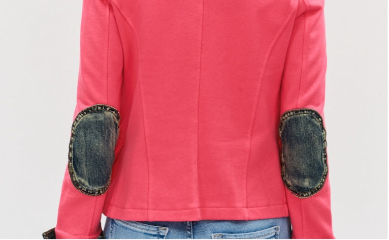 six fifty Clarissa Jacket Jilli Boutique blazer Sangria Pink