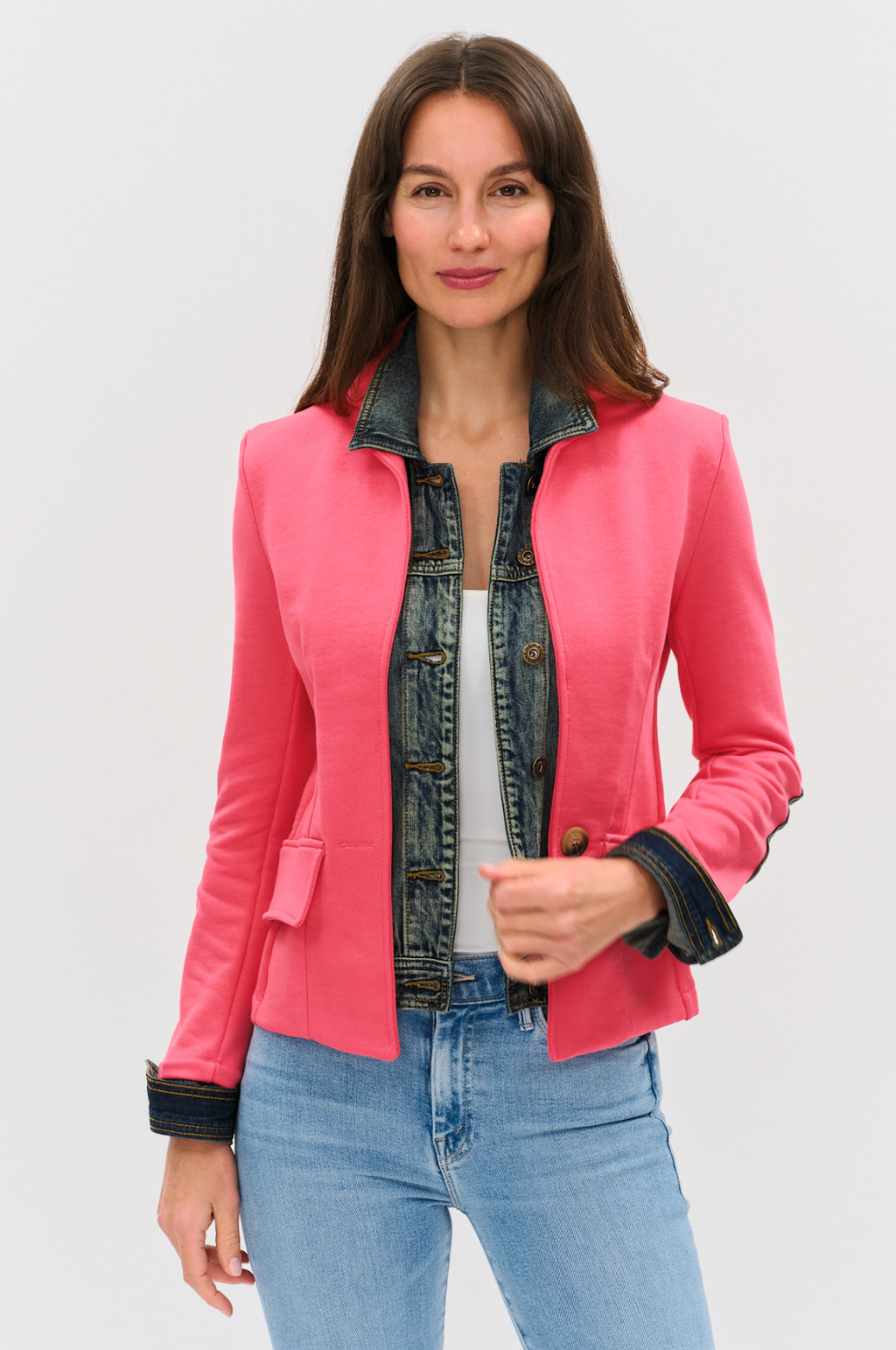six fifty Clarissa Jacket Sangria Jilli Boutique