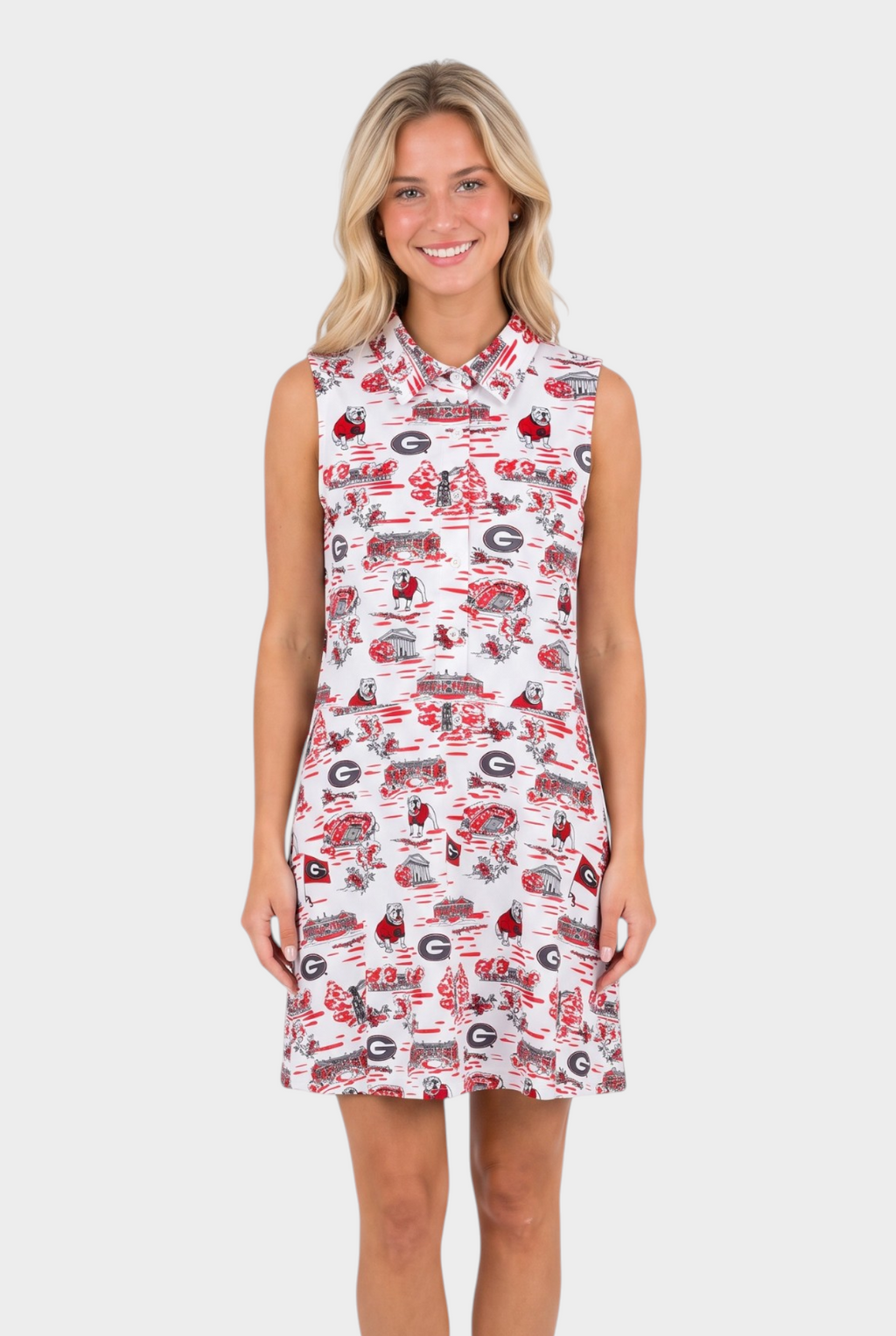 Hedy Dress Georgia Toile