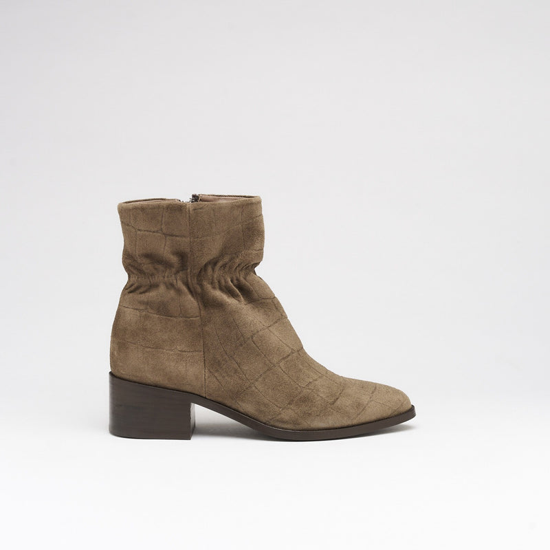 Softwaves Geanna Taupe Boots Jilli Boutique Croco Cooper Taupe
