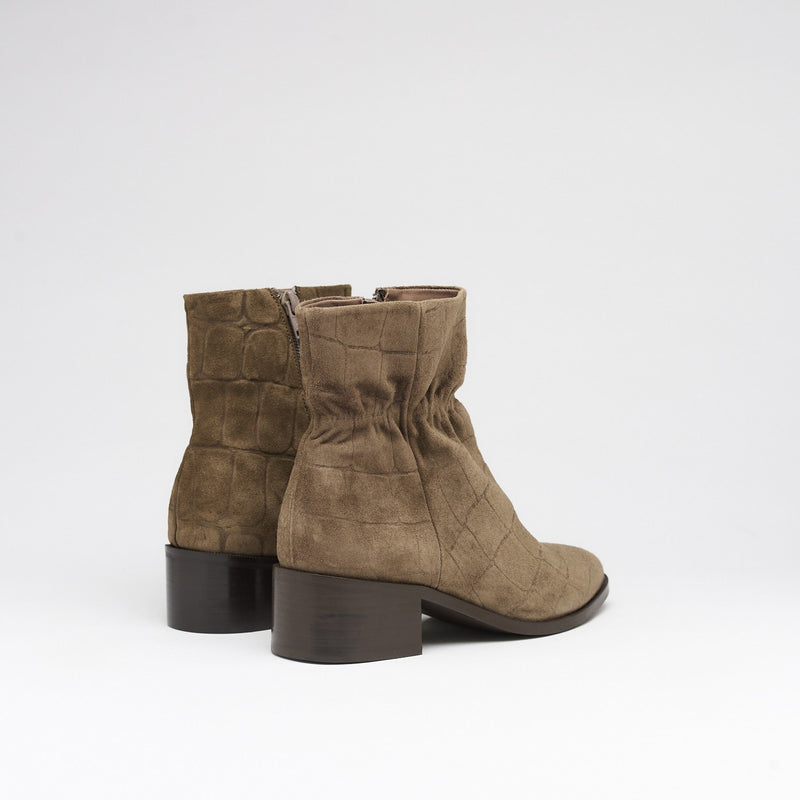 Softwaves Geanna Taupe Boots Jilli Boutique Croco Cooper Taupe Atlanta
