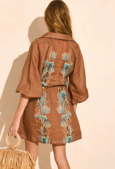 Kavo Shirt Short Dress Jilli Boutique