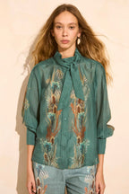 Solange Kavo Cotton Silk Shirt Jilli Boutique
