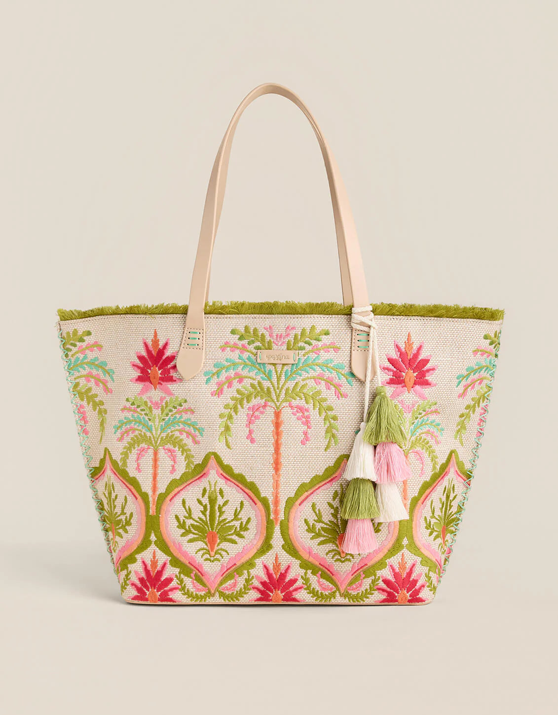 Fiesta Tote Castillo Floral Palms