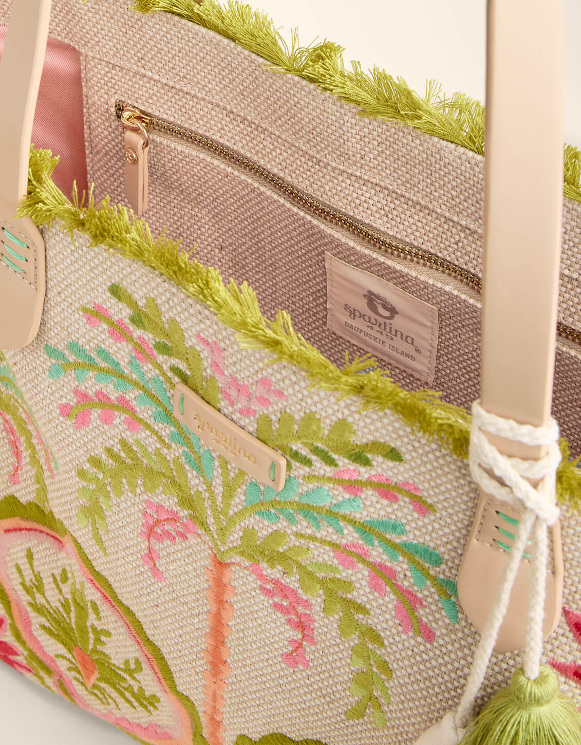 Fiesta Tote Castillo Floral Palms