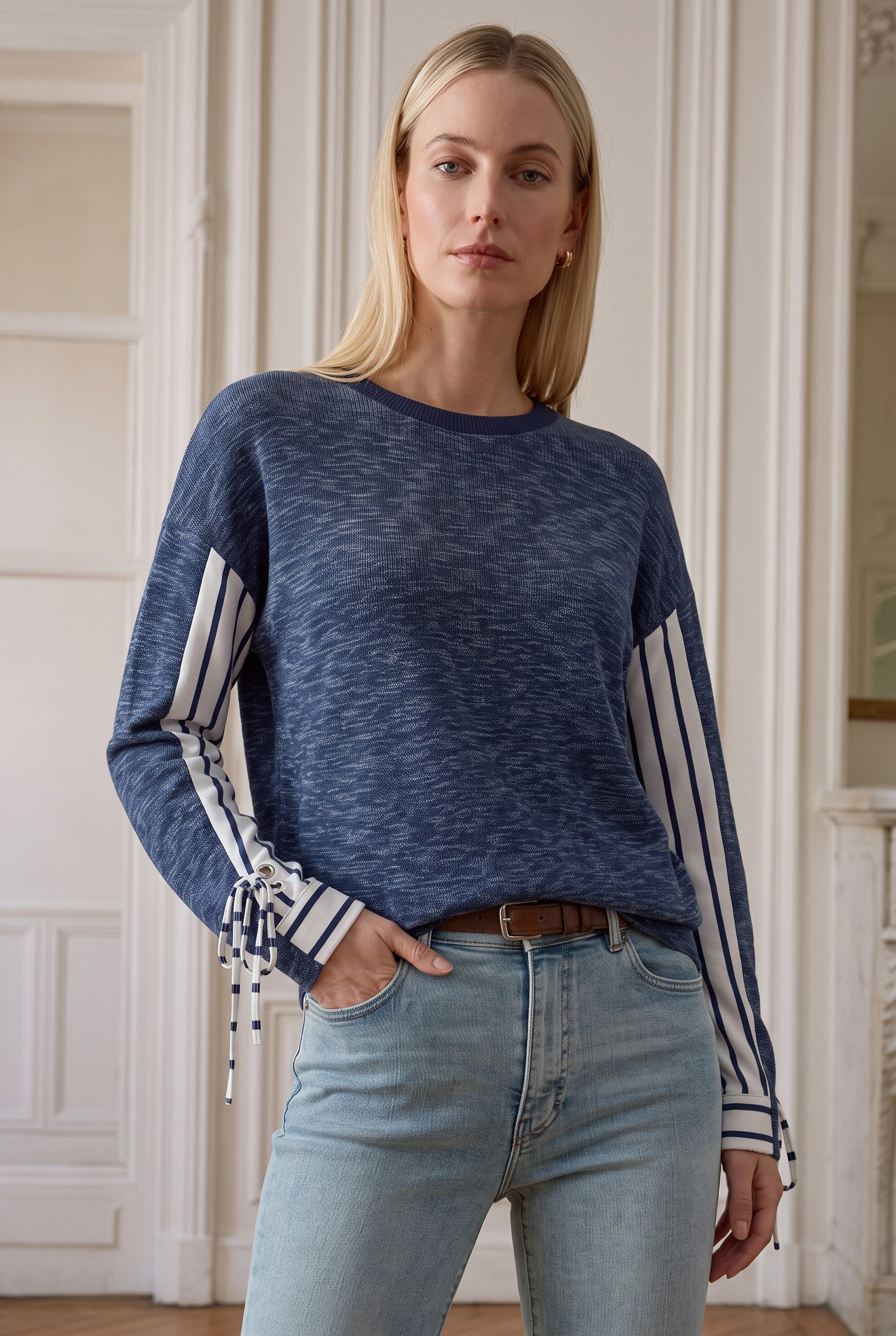 Grayton Beach Mixed Media Cardigan